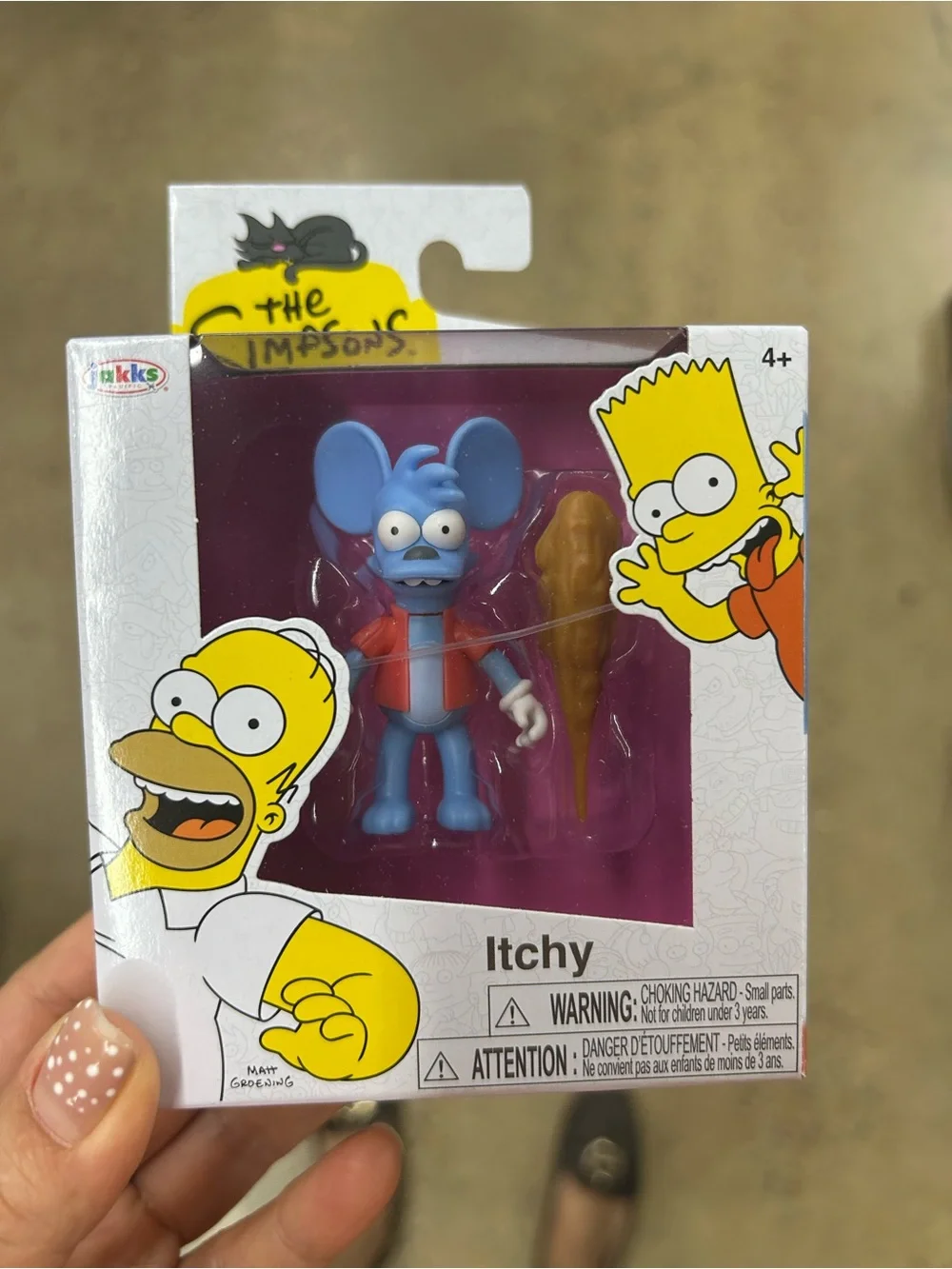 The Simpsons Itchy Figure